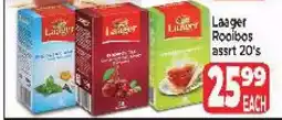Supa Store Laager Rooibos assrt 20's offer