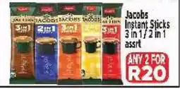 Supa Store Jacobs Instant Sticks offer