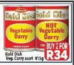 Supa Store Gold Dish Veg. Curry assort 415g offer