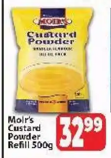 Supa Store Moir's Custard Powder Refill 500g offer