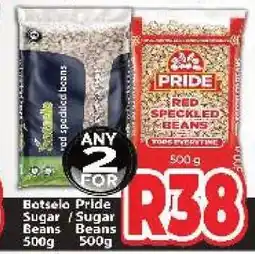 Supa Store Botselo Pride Sugar Beans / Sugar Beans 500g offer
