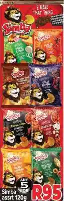 Supa Store Simba ascrt 120g offer