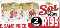 Supa Store Sol 6x500ml offer