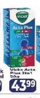 Supa Store Vicks Acta Plus 2in1 offer