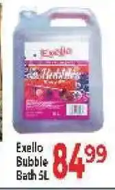Supa Store Exello Bubble Bath 5L offer