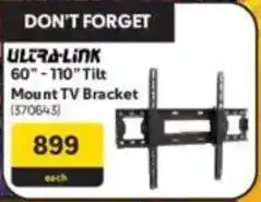 Makro Ultra-link 60"-110" Tilt Mount TV Bracket offer