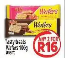 Supa Store Tasty treats Wafers 100g assrt offer