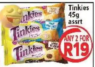 Supa Store Tinkies 45g assrt offer