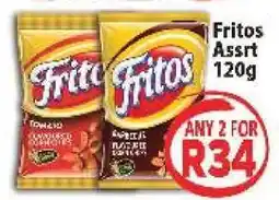 Supa Store Fritos Assrt 120g offer