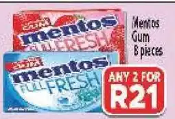 Supa Store Mentos Gum offer