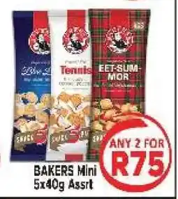 Supa Store BAKERS Mini 5x40g Assrt offer