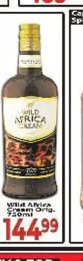 Supa Store Wild Africa Cream Orig offer