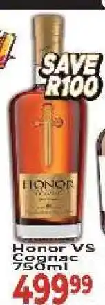 Supa Store Honor VS Cognac 750ml offer