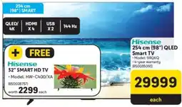 Makro Hisense 254 cm 98" QLED Smart TV offer