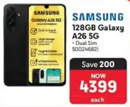 Makro Samsung 128GB Galaxy A26 5G offer