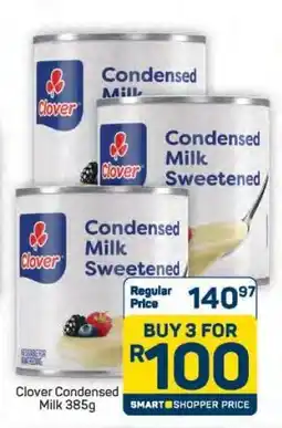 Pick n Pay Hypermarket Clover Condensed Milk 385g offer