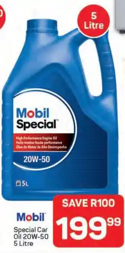 Pick n Pay Hypermarket Mobil Special Car Oil 20W-50 5 Litre offer