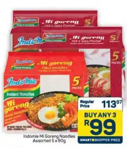 Pick n Pay Hypermarket Indomie Mi Goreng Noodles Assorted 5 x 80g offer