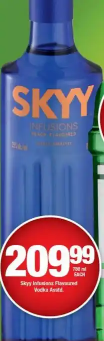 OK Liquor Skyy Infusion Flavoured Vodka 750ml offer