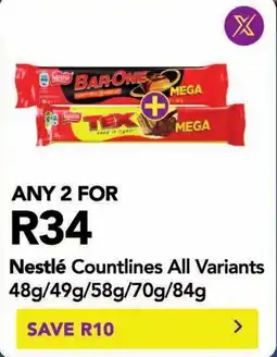 Shoprite Nestlé Countlines All Variants offer
