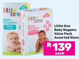 Game Little One Baby Nappies Value Pack offer