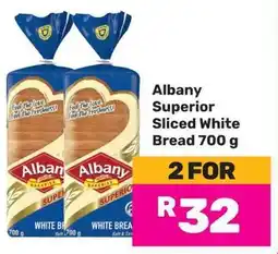 Game Albany Superior Sliced White Bread offer