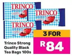 Game Trinco Strong Quality Black Tea Bags offer