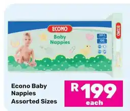 Game Econo Baby Nappies Assorted offer