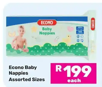 Game Econo Baby Nappies Assorted offer