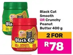 Game Black Cat Smooth OR Crunchy Peanut Butter offer