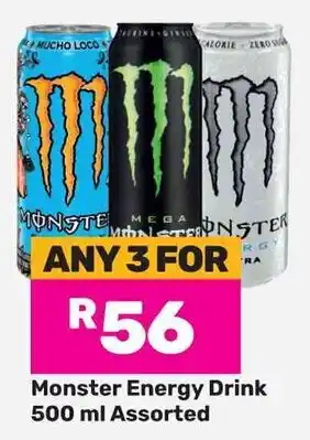 Game Monster Energy Drink Assorted offer