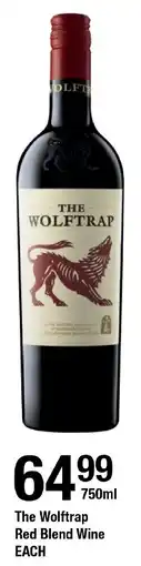 OK Liquor The Wolftrap Red Blend Wine offer