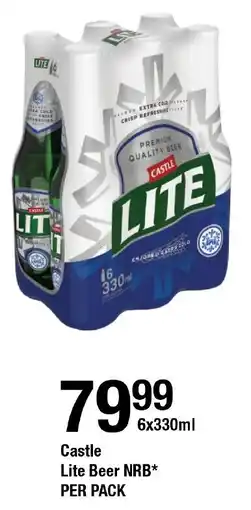OK Liquor Castle Lite Beer NRB offer
