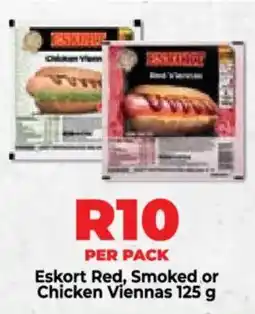 Food Lover's Market Eskort Red, Smoked or Chicken Viennas offer