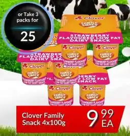 Super Save Clover Family Snack offer