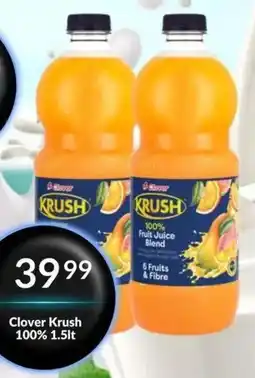 Super Save Clover Krush 100% offer