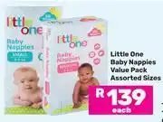 Game Little One Baby Nappies Value Pack (Assorted Sizes)-Each offer