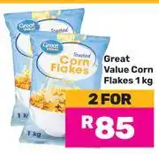 Game Great Value Corn Flakes-For 2 x 1Kg offer