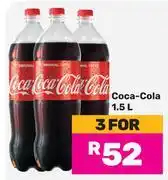 Game Coca Cola-For 3 x 1.5Ltr offer