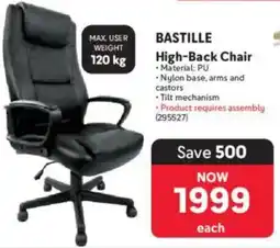 Makro Bastille High-Back Chair offer