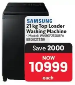 Makro Samsung Top Loader Washing Machine offer