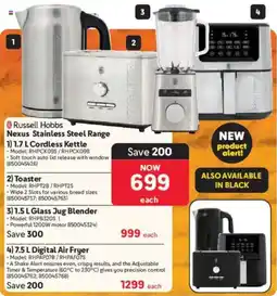 Makro Russell Hobbs Nexus Stainless Steel Range offer