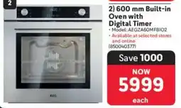 Makro AEG Built-in Oven with Digital Timer offer