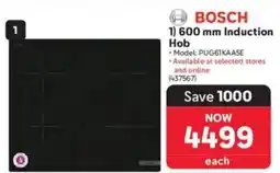 Makro Bosch Induction Hob offer
