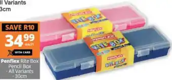 Checkers Penflex Rite Box Pencil Box 30cm offer