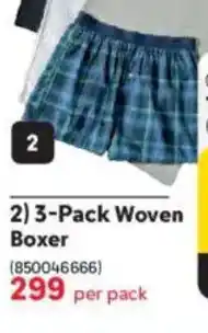 Makro Jockey Woven Boxer offer