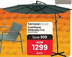 Makro Terrace Leisure Cantilever Umbrella offer