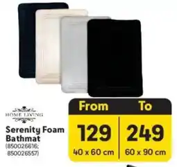 Makro Home Living Serenity Foam Bathmat offer