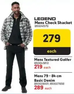 Makro Legend Mens Check Shacket offer