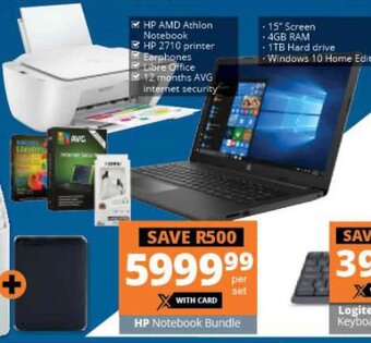 Checkers HP Notebook Bundle offer